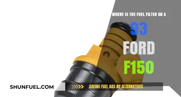 Locating the Fuel Filter on Your 93 Ford F150