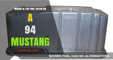 Locating the Fuel Filter in a 94 Mustang