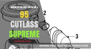 Locating the Fuel Filter on a 95 Cutlass Supreme
