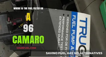 Fuel Filter Location in a 96 Camaro: A Step-by-Step Guide