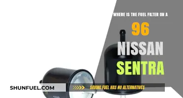 Fuel Filter Location for a 96 Nissan Sentra