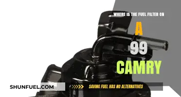 Camry Fuel Filter: Location and Replacement Guide