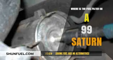 Fuel Filter Location in a 99 Saturn: A Guide
