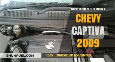 Locating the Fuel Filter in Your 2009 Chevy Captiva