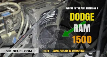 Dodge Ram 1500 Fuel Filter: Location Guide