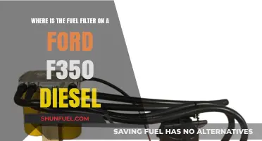 Locating the Fuel Filter on Your Ford F350 Diesel