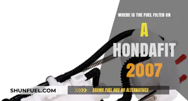Locating the Fuel Filter in a 2007 Honda Fit