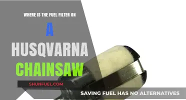 Husqvarna Chainsaw Fuel Filter Location and Maintenance Guide
