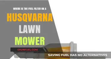 Husqvarna Lawn Mower Fuel Filter Location Guide