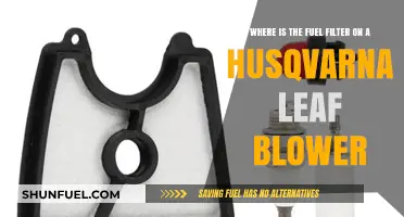 Husqvarna Leaf Blower: Fuel Filter Location Guide