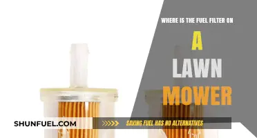 Lawn Mower Fuel Filter: Where is it Located?