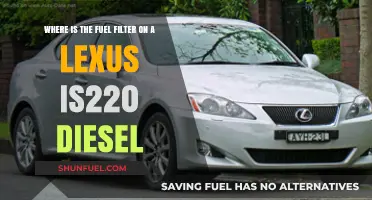 Lexus IS220 Diesel: Fuel Filter Location Guide