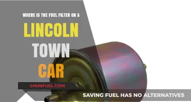 Locating the Fuel Filter in Your Lincoln Town Car