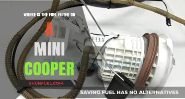Mini Cooper Fuel Filter: Location and Access Guide