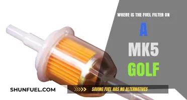 Golf MK5 Fuel Filter: Location and Access