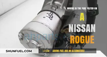 Nissan Rogue Fuel Filter: Location and Access