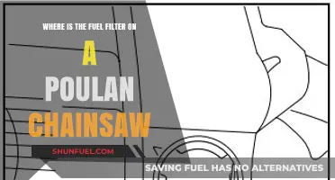 Locating the Fuel Filter in Your Poulan Chainsaw
