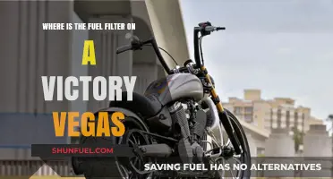 Finding the Fuel Filter in Your Victory Vegas