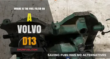 Volvo D13 Fuel Filter: Location and Access Guide
