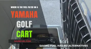 Yamaha Golf Cart Fuel Filter Location Guide