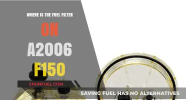 Locating the Fuel Filter in a 2006 F150 Truck