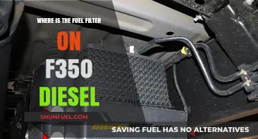 Finding the Fuel Filter on Your F350 Diesel Engine