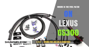 Lexus GS300 Fuel Filter: Location Guide