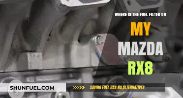 Mazda RX8 Fuel Filter Location Guide