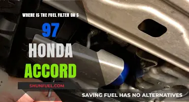 Fuel Filter Location in '97 Honda Accord