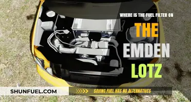 Emden Lotz: Fuel Filter Location and Access