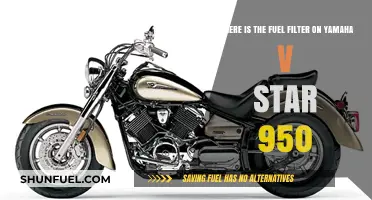 Yamaha V-Star 950: Locating the Fuel Filter
