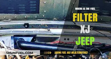 Jeep XJ Fuel Filter: Where is it Located?
