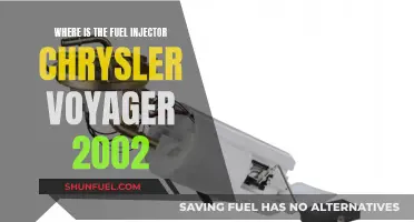 Chrysler Voyager 2002: Fuel Injector Location Guide