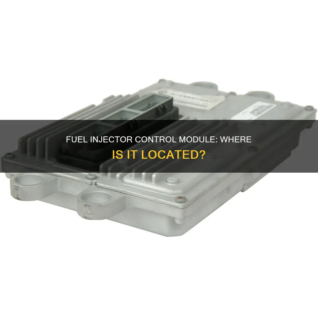 where is the fuel injector control module