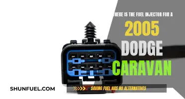 Finding Fuel Injector in 2005 Dodge Caravan Models