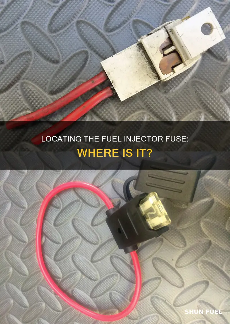 where is the fuel injector fuse located