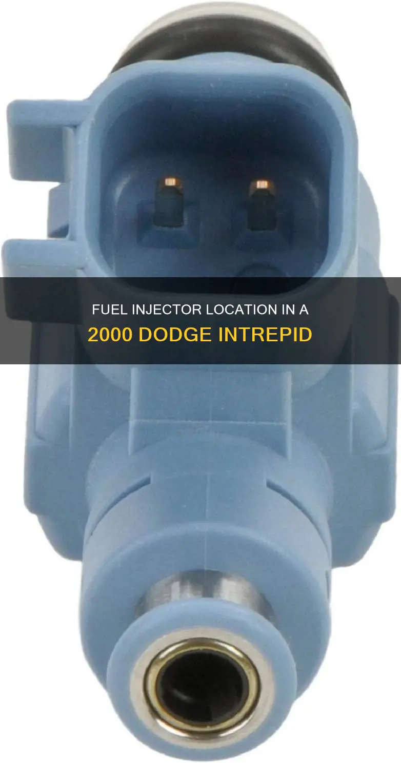 where is the fuel injector on a 2000 dodge intrepid
