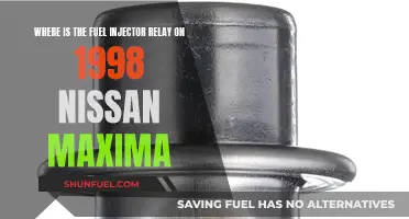 Fuel Injector Relay Location in 1998 Nissan Maxima
