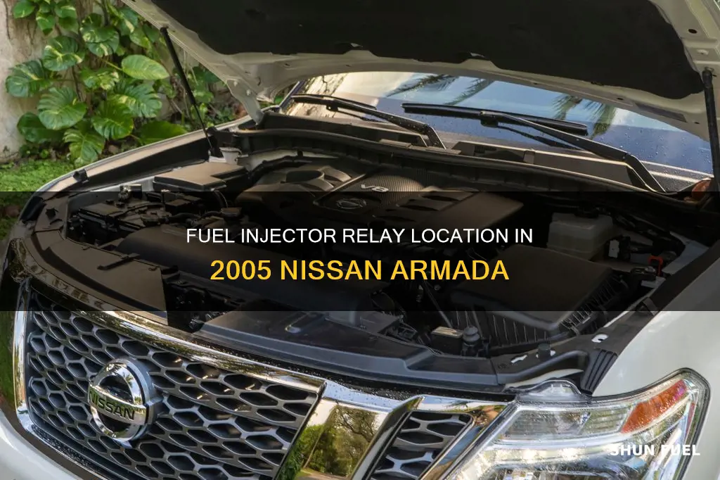 where is the fuel injector relay on 2005 nissan armada