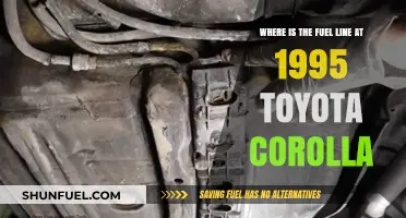 Toyota Corolla Fuel Line Location: A Comprehensive Guide