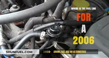 2006 Car Fuel Line Location: A Comprehensive Guide