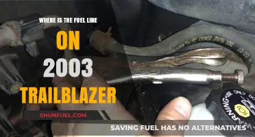 2003 Trailblazer Fuel Line Location: A Comprehensive Guide