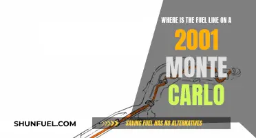 Fuel Line Location for a 2001 Monte Carlo: A Guide