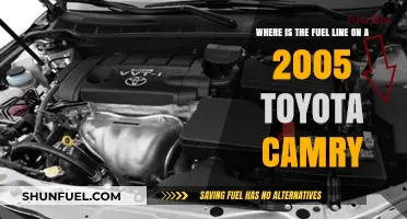 2005 Toyota Camry Fuel Line Location: A Quick Guide