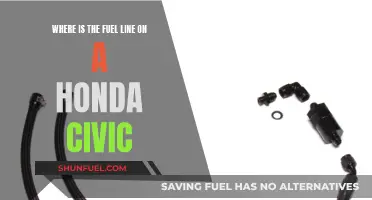 Locating the Fuel Line in Your Honda Civic