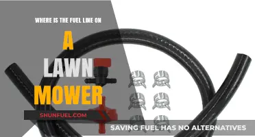 Locate the Fuel Line: A Guide to Your Lawn Mower's Gas Supply