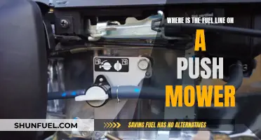 Locating the Fuel Line on Your Push Mower: A Guide