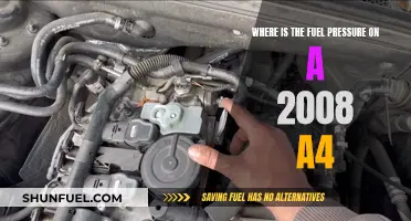 Finding the Fuel Pressure Sensor in Audi A4s