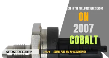 Finding the Fuel Pressure Sensor in Chevy Cobalts