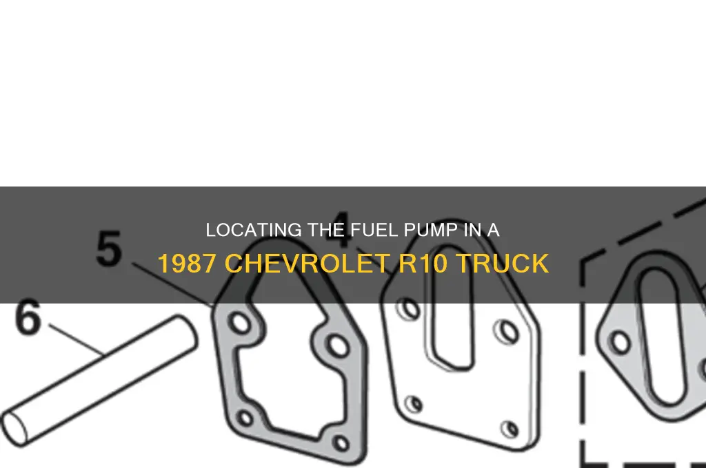 where is the fuel pump 1987 r10
